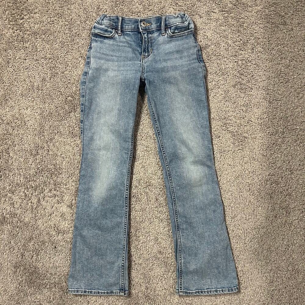 Abercrombie & Fitch Girls Bootcut Flare Jeans Light Wash Denim Size 12